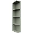 Fabuwood Pistachio Green OEL639 Wall Open End Cabinet, Front View