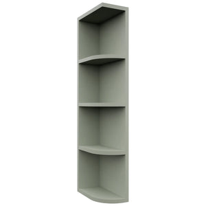 Fabuwood Pistachio Green OEL639 Wall Open End Cabinet, Front View