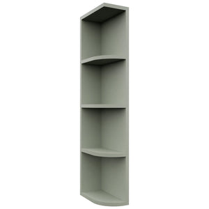 Fabuwood Pistachio Green OEL642 Wall Open End Cabinet, Front View