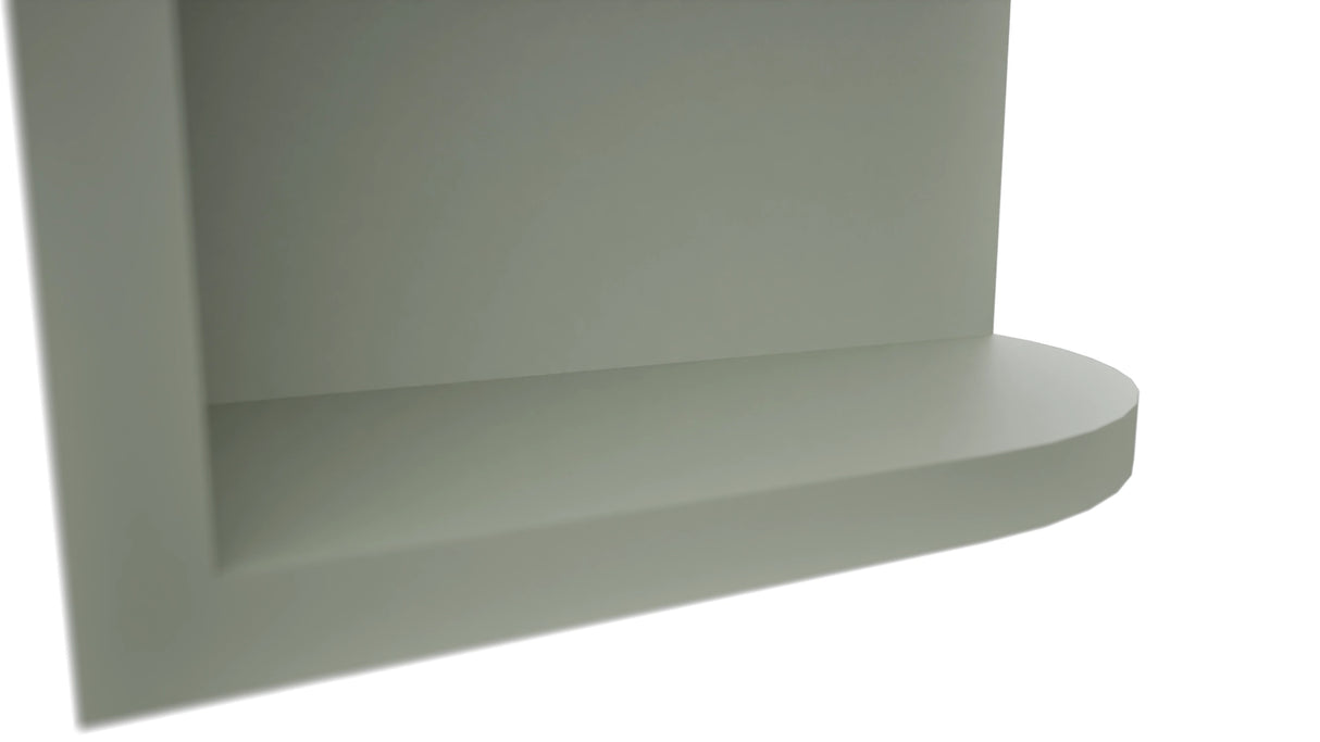 Fabuwood Pistachio Green OEL642 Wall Open End Cabinet, Detail View