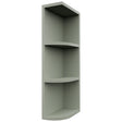 Fabuwood Pistachio Green OER630 Wall Open End Cabinet, Front View
