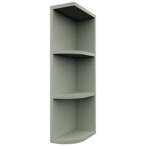 Fabuwood Pistachio Green OER630 Wall Open End Cabinet, Front View