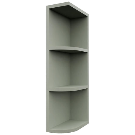 Fabuwood Pistachio Green OER630 Wall Open End Cabinet, Front View