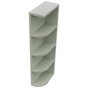 Fabuwood Pistachio Green OER636 Wall Open End Cabinet, Top View