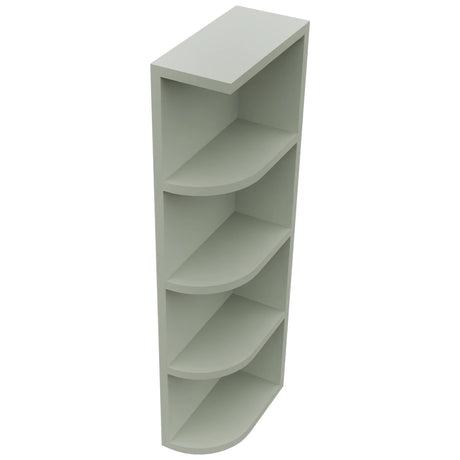 Fabuwood Pistachio Green OER636 Wall Open End Cabinet, Top View