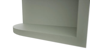 Fabuwood Pistachio Green OER639 Wall Open End Cabinet, Detail View