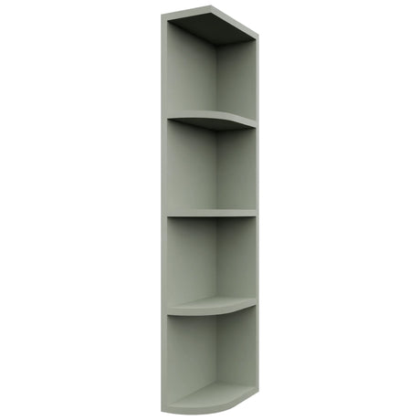 Fabuwood Pistachio Green OER642 Wall Open End Cabinet, Front View
