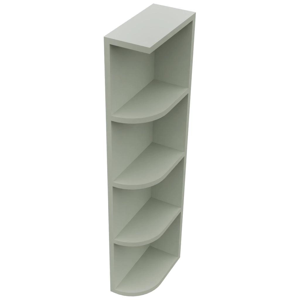 Fabuwood Pistachio Green OER642 Wall Open End Cabinet, Top View