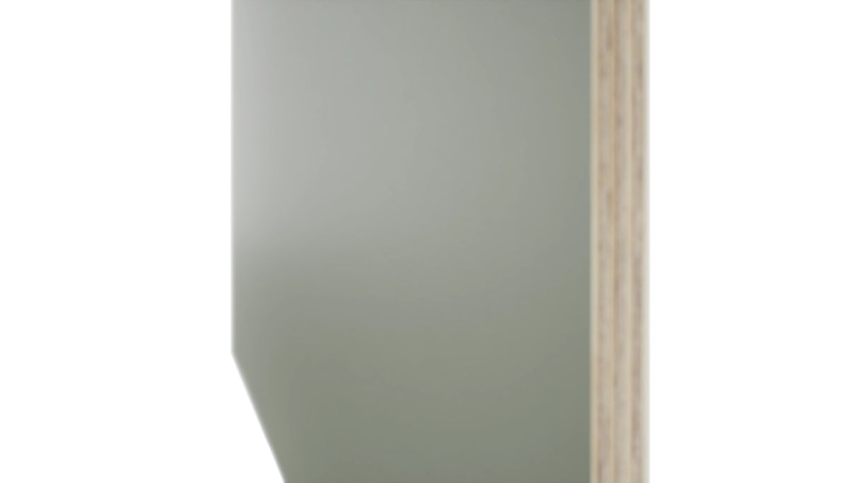Fabuwood Pistachio Green PLY-1/2 48X120 Panel, Detail View