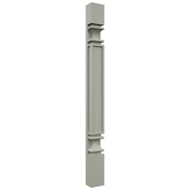 Fabuwood Pistachio Green PP-BASE Base Pilaster, Front View