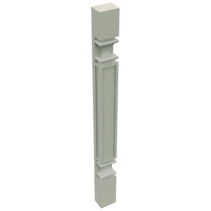 Fabuwood Pistachio Green PP-BASE Base Pilaster, Top View