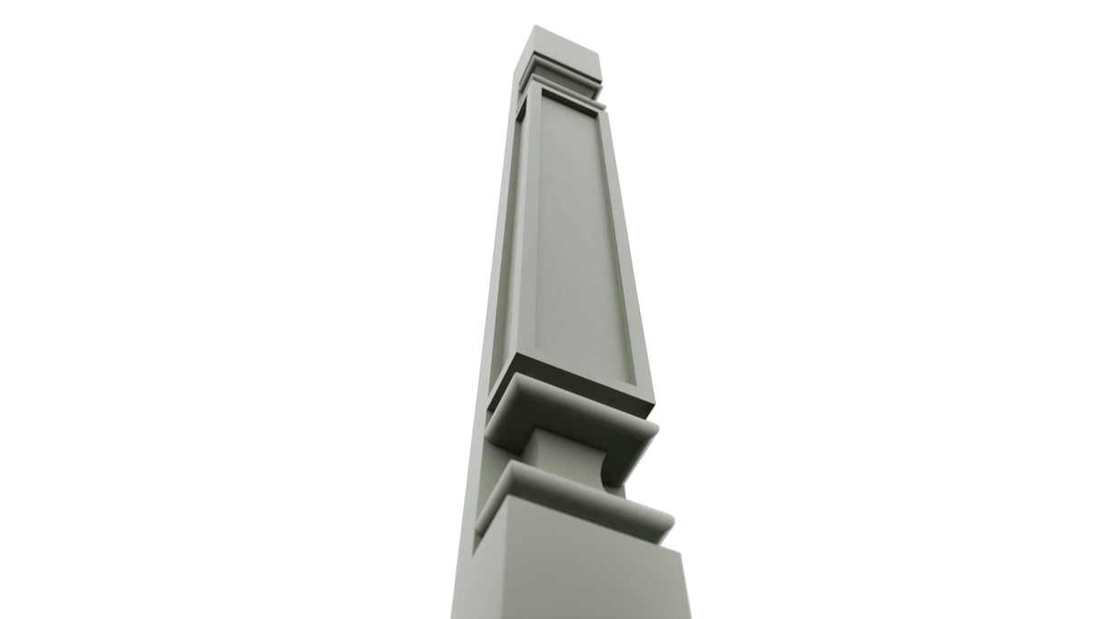 Fabuwood Pistachio Green PP-BASE Base Pilaster, Detail View
