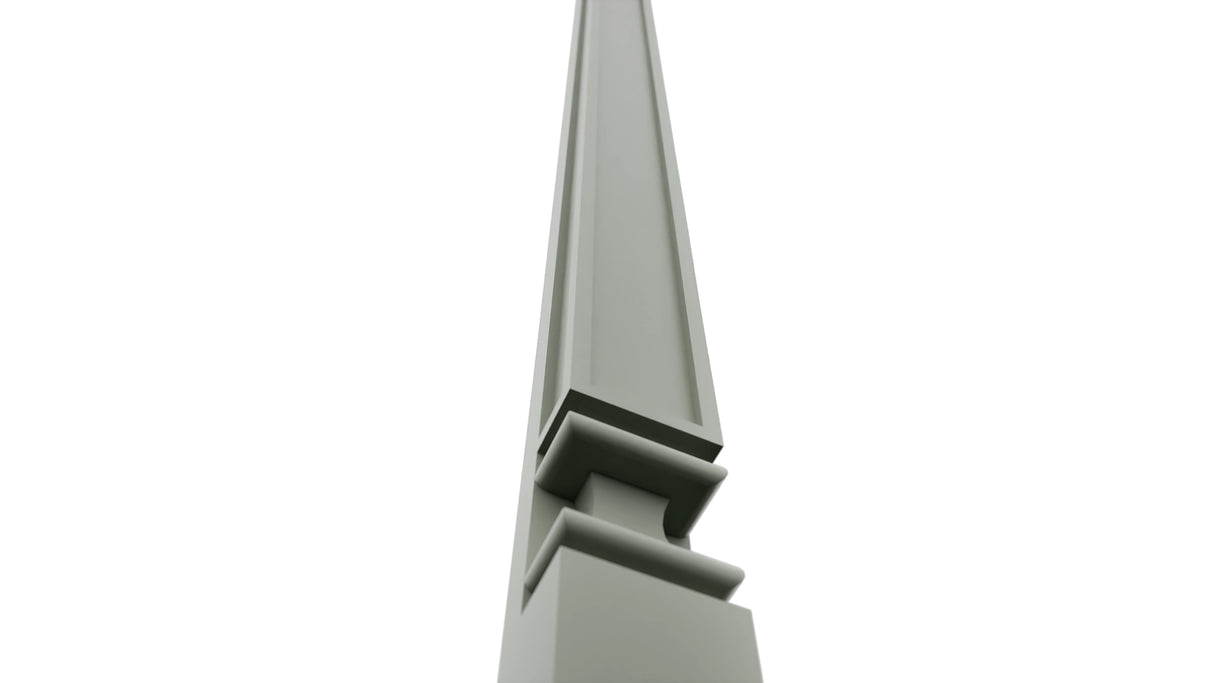 Fabuwood Pistachio Green PP-TP93 Tall Pilaster, Detail View