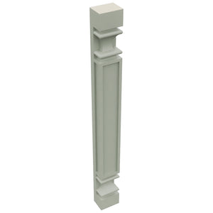 Fabuwood Pistachio Green PP-W30 Wall Pilaster, Top View