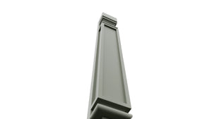 Fabuwood Pistachio Green PP-W30 Wall Pilaster, Detail View