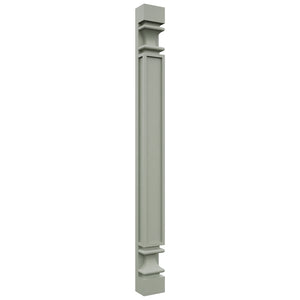 Fabuwood Pistachio Green PP-W36 Wall Pilaster, Front View