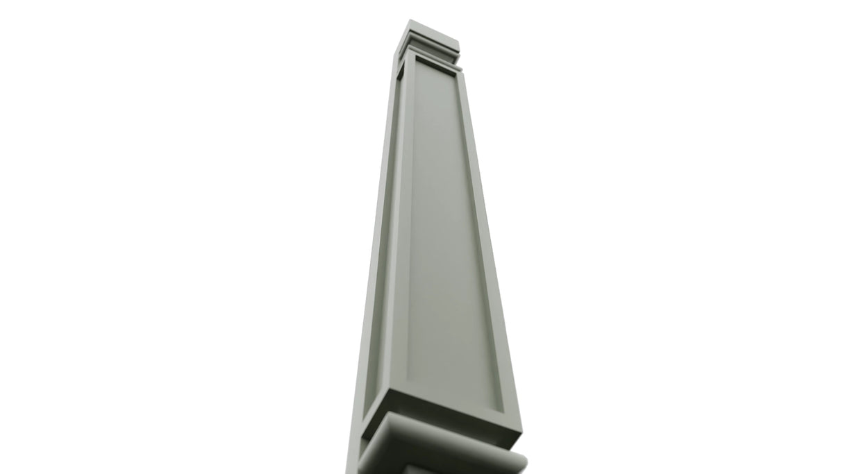 Fabuwood Pistachio Green PP-W36 Wall Pilaster, Detail View