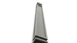 Fabuwood Pistachio Green PP-W36 Wall Pilaster, Detail View