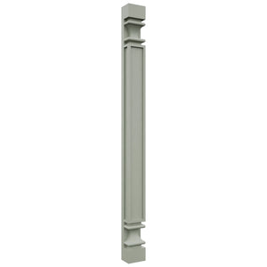 Fabuwood Pistachio Green PP-W39 Wall Pilaster, Front View
