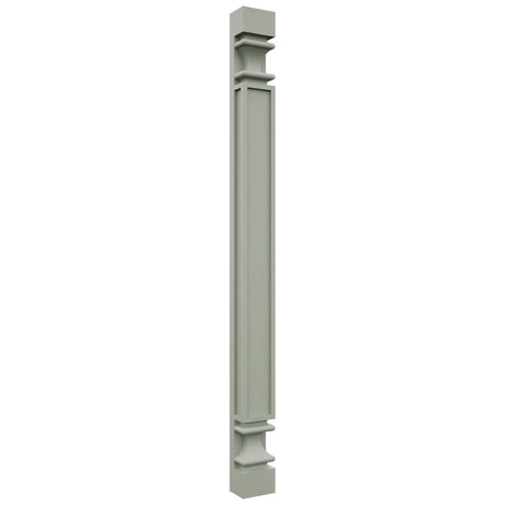 Fabuwood Pistachio Green PP-W39 Wall Pilaster, Front View