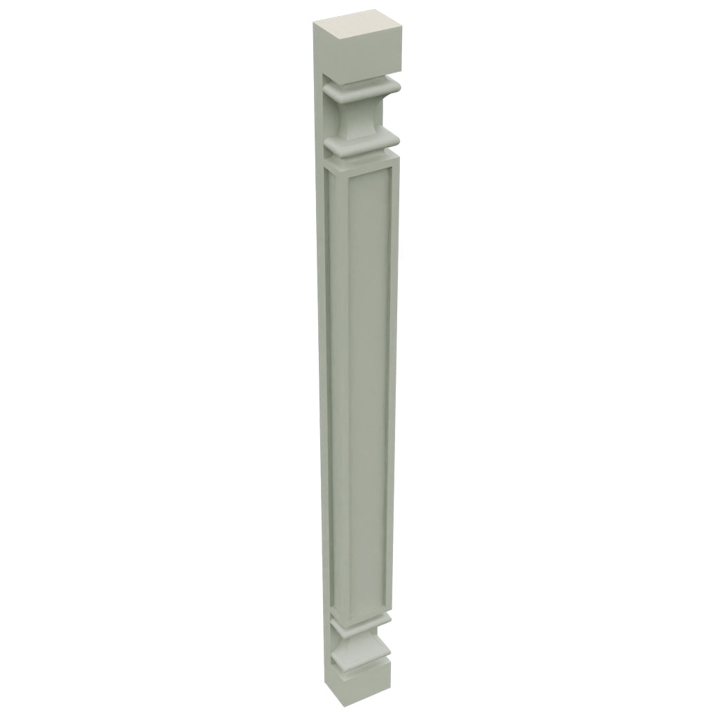 Fabuwood Pistachio Green PP-W39 Wall Pilaster, Top View