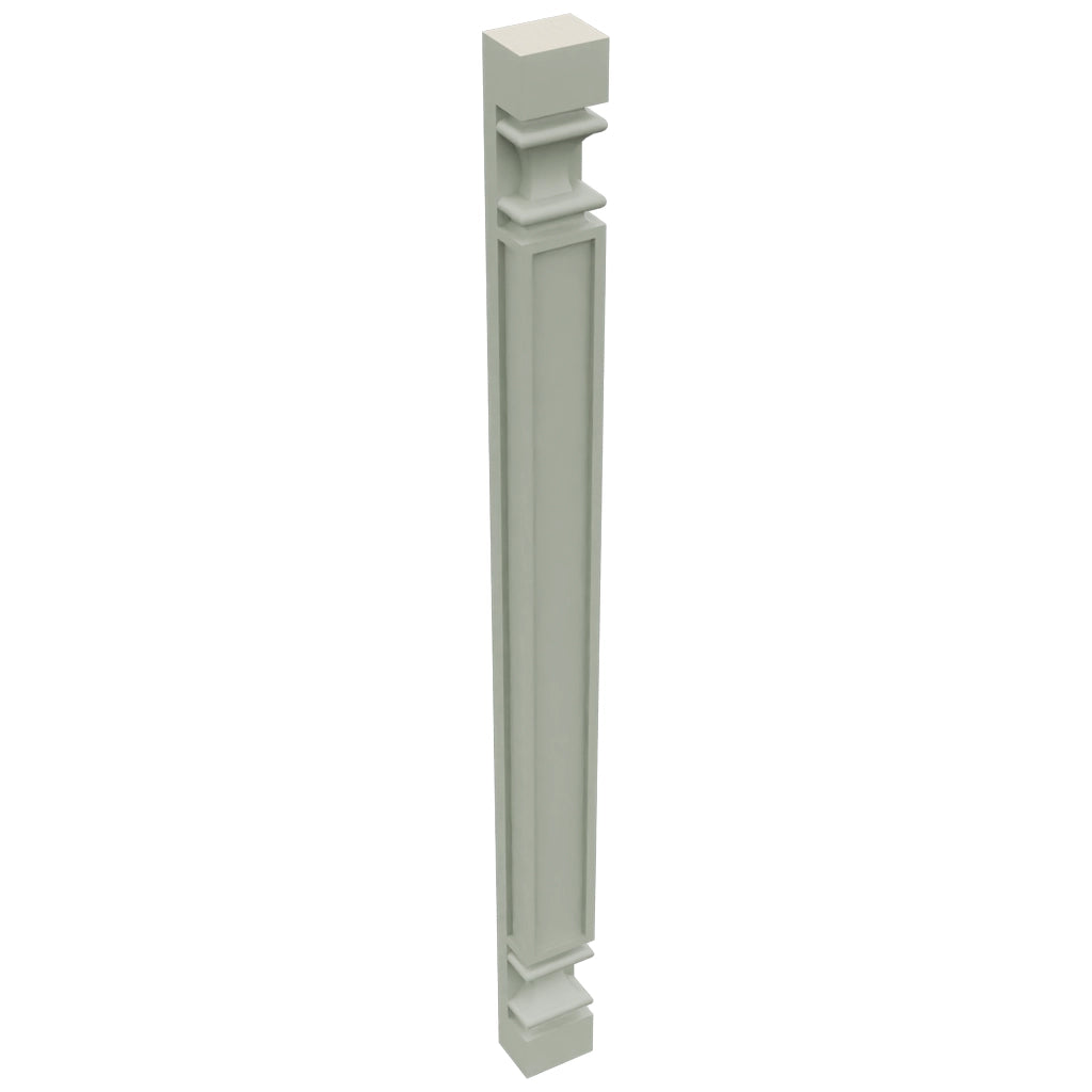 Fabuwood Pistachio Green PP-W42 Wall Pilaster, Top View