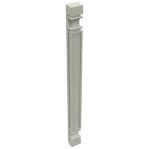 Fabuwood Pistachio Green PP-W42 Wall Pilaster, Top View