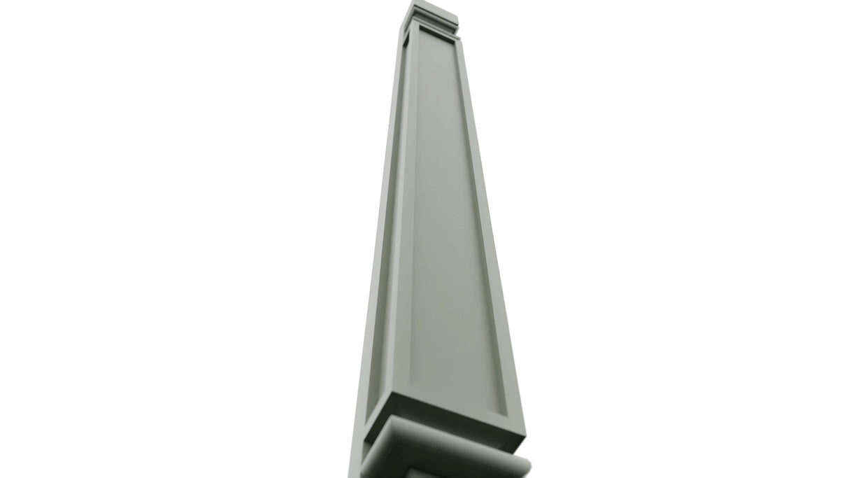 Fabuwood Pistachio Green PP-W42 Wall Pilaster, Detail View