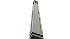 Fabuwood Pistachio Green PP-W42 Wall Pilaster, Detail View