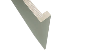 Fabuwood Pistachio Green REP1-1/2 Panel, Detail View