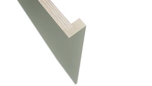 Fabuwood Pistachio Green REP30120 x 1-1/2 Panel, Detail View
