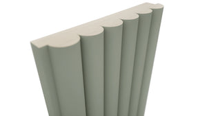 Fabuwood Pistachio Green RFP696 Panel, Detail View