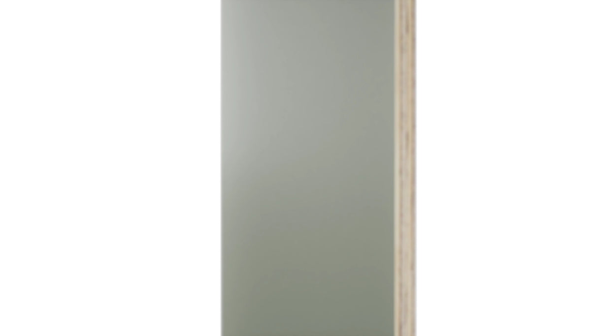 Fabuwood Pistachio Green SK T12D Panel, Detail View