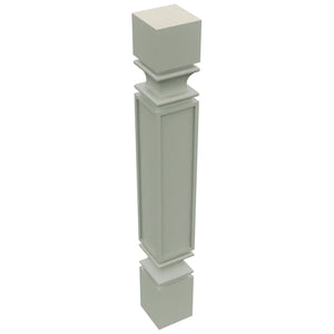Fabuwood Pistachio Green SP36 Base Post, Top View