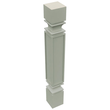 Fabuwood Pistachio Green SP36 Base Post, Top View