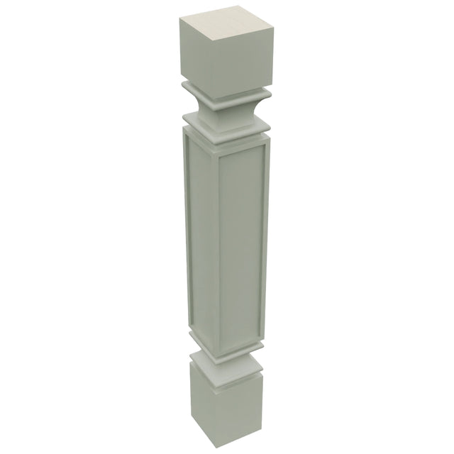 Fabuwood Pistachio Green SP36 Base Post, Top View