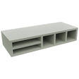 Fabuwood Pistachio Green WO306 Wall Organizer Rack, Front View