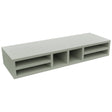 Fabuwood Pistachio Green WO366 Wall Organizer Rack, Front View