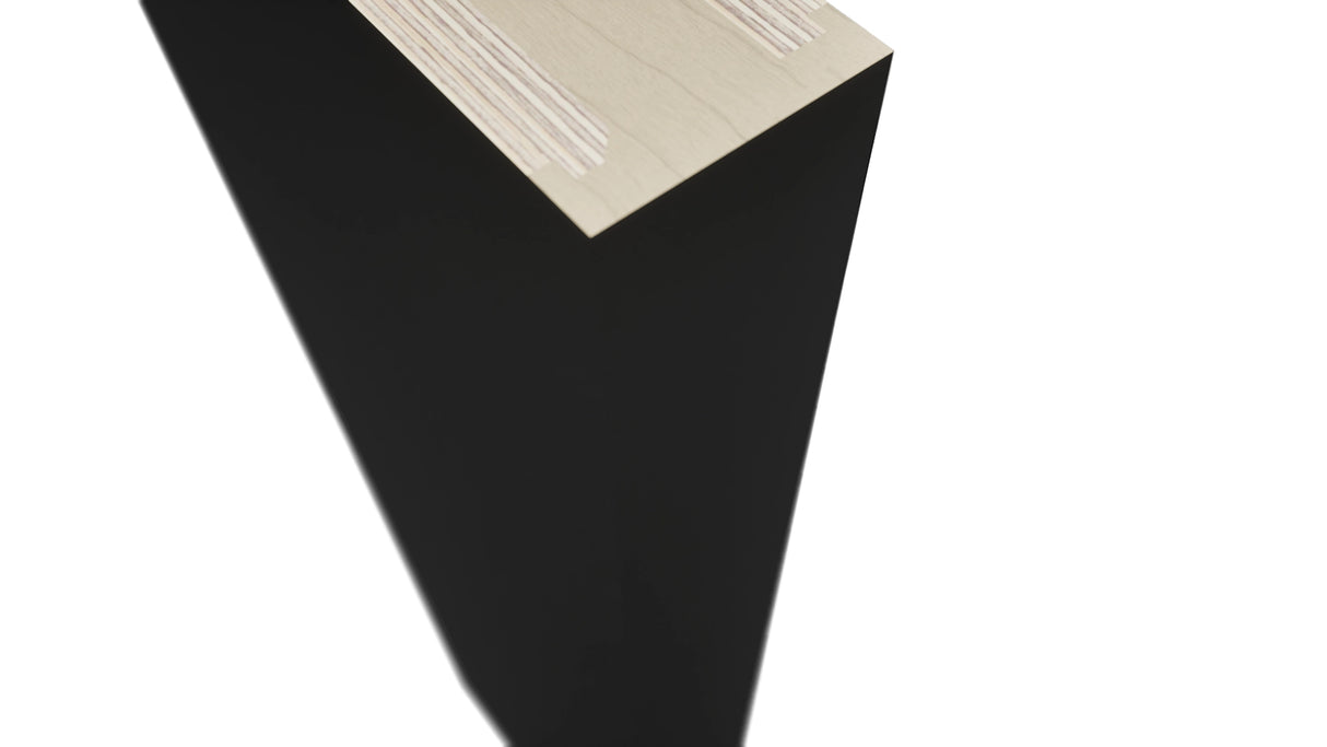 Fabuwood Pitch Black CLM-3912 Panel, Detail View