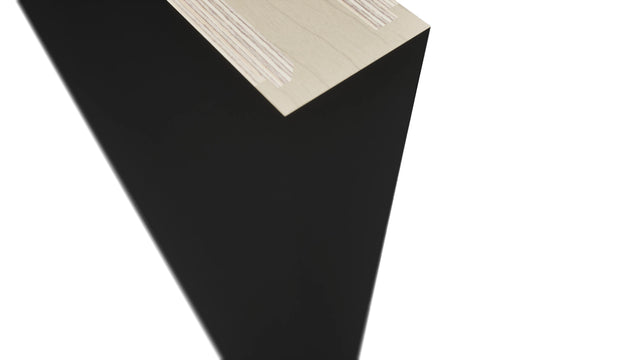 Fabuwood Pitch Black CLM-96 Panel, Detail View