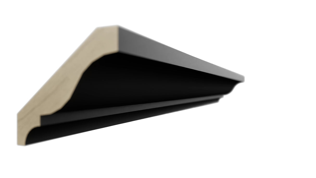 Fabuwood Pitch Black CM-1 Molding, Detail View