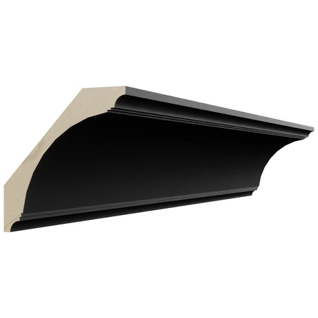 Fabuwood Pitch Black CM-7 Molding, Front View