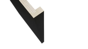 Fabuwood Pitch Black DWR1-1/2 Panel, Detail View