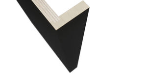 Fabuwood Pitch Black DWR3 Panel, Detail View