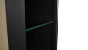 Fabuwood Pitch Black NDW1530 Wall Standard No Door Cabinet, Detail View