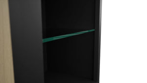 Fabuwood Pitch Black NDW1842 Wall Standard No Door Cabinet, Detail View
