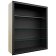 Fabuwood Pitch Black NDW3642 Wall Standard No Door Cabinet, Front View