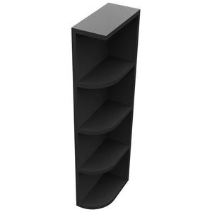 Fabuwood Pitch Black OER639 Wall Open End Cabinet, Top View