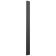 Fabuwood Pitch Black OLF336 Wall Filler Overlay, Front View
