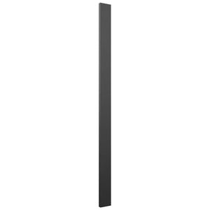 Fabuwood Pitch Black OLF342 Wall Filler Overlay, Front View